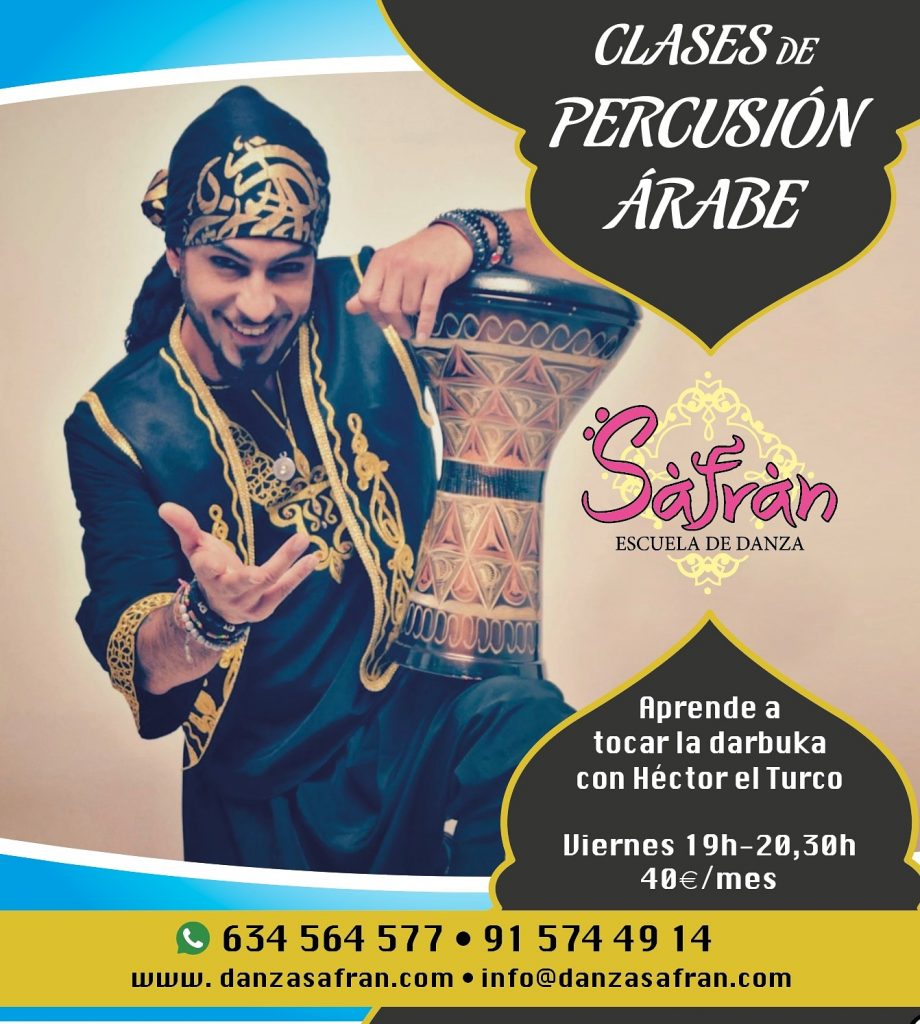 percusión madrid cómo tocar la darbuka árabe