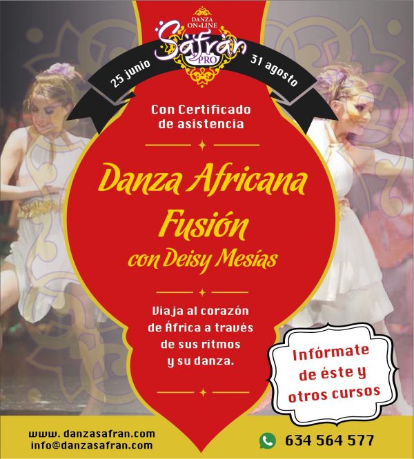 danza africana fusión madrid online